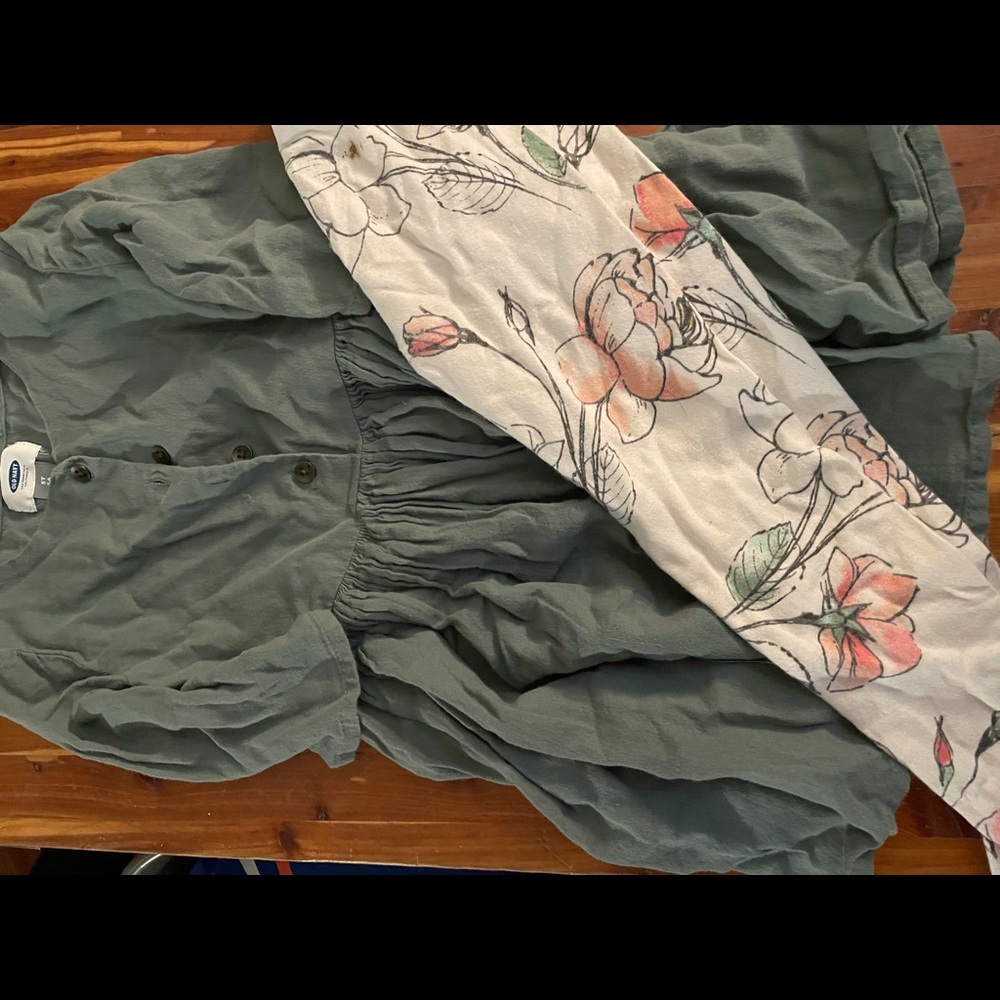 Oldnavy olive colored dress